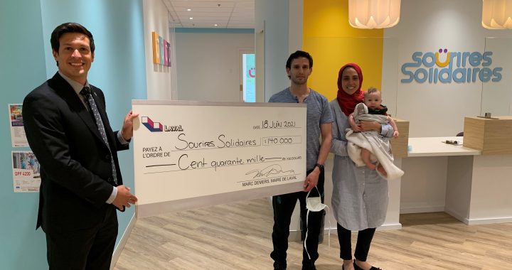 Subvention de 140 000 $ à Sourires Solidaires pour l’ouverture d’une clinique dentaire communautaire pour enfants