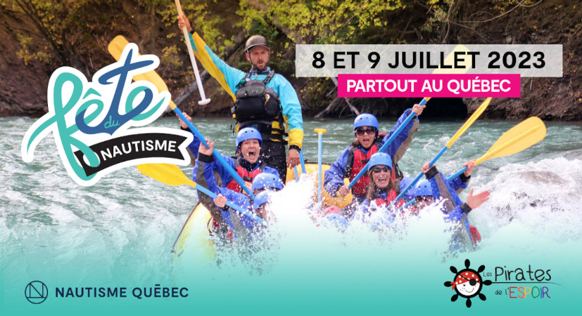 La Fête du nautisme partout au Québec les 8 et 9 juillet 2023 !
